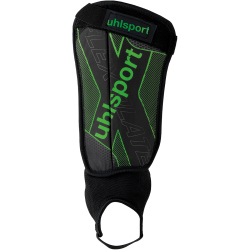 uhlsport Flex Plate Schienbeinschoner 222 - schwarz/fluo...