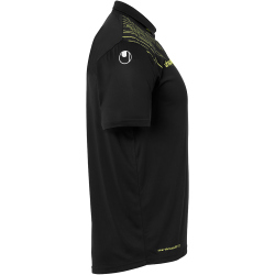 uhlsport Score 26 Poly Poloshirt Herren 222 - schwarz/limonengelb XL