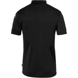 uhlsport Score 26 Poly Poloshirt Herren 222 - schwarz/limonengelb XL