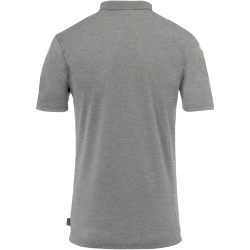 uhlsport Score 26 Poly Poloshirt Kinder 213 - dark grau melange/schwarz 140