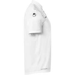 uhlsport Score 26 Poly Poloshirt Kinder 112 - weiß/schwarz 140