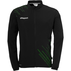 uhlsport Score 26 Evo gewebte Trainingsjacke Kinder 222 - schwarz/fluo gr&uuml;n 164