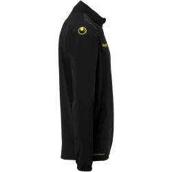 uhlsport Score 26 Evo gewebte Trainingsjacke Herren 222 - schwarz/limonengelb XL