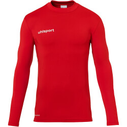 uhlsport Reaction Torwartset (Trikot+Baselayer+Shorts+Stutzen) Kinder 152 - rot/schwarz 128