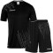 uhlsport Score 26 Set (Trikot+Shorts) Kinder 222 - schwarz/weiß 116