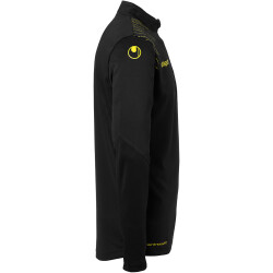 uhlsport Score 26 1/4-Zip Sweatshirt Kinder 222 - schwarz/limonengelb 116