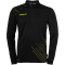 uhlsport Score 26 1/4-Zip Sweatshirt Herren 222 - schwarz/limonengelb S