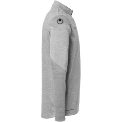 uhlsport Score 26 1/4-Zip Sweatshirt Kinder 213 - dark grau melange/schwarz 128