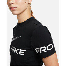 NIKE Pro Dri-FIT Cropped Graphic kurzarm Trainingsshirt Damen