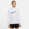 NIKE Dri-FIT Swoosh 1/4-Zip langarm Laufshirt Damen