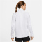 NIKE Dri-FIT Swoosh 1/4-Zip langarm Laufshirt Damen