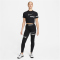NIKE Pro Mid-Rise Graphic lange Fitness-Leggings Damen