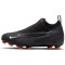 NIKE Jr. Phantom GX Academy Dynamic Fit MG Multi-Ground Fußballschuhe Kinder 010 - black/summit white-dk smoke grey 33