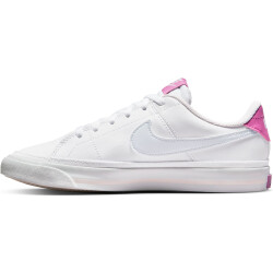 NIKE Court Legacy Sneaker Jungen 116 - white/football grey-cosmic fuchsia 40