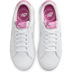 NIKE Court Legacy Sneaker Jungen 116 - white/football grey-cosmic fuchsia 40