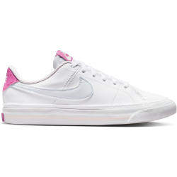 NIKE Court Legacy Sneaker Jungen 116 - white/football grey-cosmic fuchsia 36