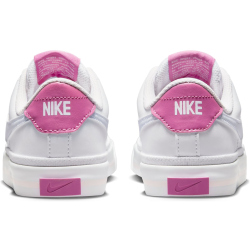 NIKE Court Legacy Sneaker Jungen 116 - white/football grey-cosmic fuchsia 36