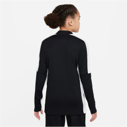 NIKE Academy 23 Dri-FIT langarm Fußball Trainingsshirt Kinder 010 - black/white/white S (128-137 cm)