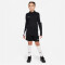 NIKE Academy 23 Dri-FIT langarm Fußball Trainingsshirt Kinder 010 - black/white/white M (137-147 cm)