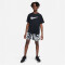 NIKE Dri-FIT Multi+ Graphic kurzarm Trainingsshirt Jungen 010 - black/white S (128-137 cm)