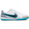 NIKE Jr. Tiempo Legend 9 Academy IC Hallen-Fußballschuhe Kinder 146 - white/black-baltic blue-pink blast 38