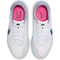 NIKE Jr. Tiempo Legend 9 Academy IC Hallen-Fußballschuhe Kinder 146 - white/black-baltic blue-pink blast 38