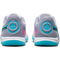 NIKE Jr. Tiempo Legend 9 Academy IC Hallen-Fußballschuhe Kinder 146 - white/black-baltic blue-pink blast 38