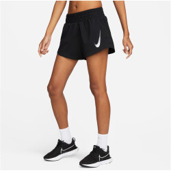 NIKE Swoosh Brief-Lined Laufshorts Damen 010 - black S