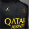 NIKE Paris Saint-Germain Strike Jordan Dri-FIT langarm Fußball Trainingsshirt Herren 011 - black/black/black/tour yellow XL