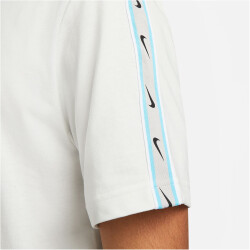 NIKE Sportswear Repeat T-Shirt Herren 121 - summit white/baltic blue S