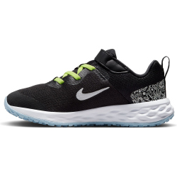 NIKE Revolution 6 NN JP Sneaker Kinder 001 - black/summit white-lt lemon twist 28.5