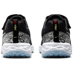 NIKE Revolution 6 NN JP Sneaker Kinder 001 - black/summit white-lt lemon twist 28.5