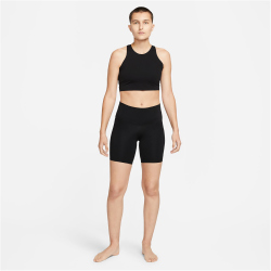 NIKE High-Waist 7" Yogashorts Damen 010 - black/iron grey M