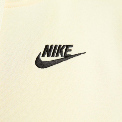 NIKE Sportswear Club Fleece-Hoodie Damen 113 - coconut milk/black XXL