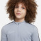 NIKE Academy 23 Dri-FIT langarm Fußball Trainingsshirt Kinder 012 - wolf grey/black/white S (128-137 cm)