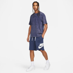 NIKE Club Alumni French Terry Shorts Herren 410 - midnight navy/white/white XXL