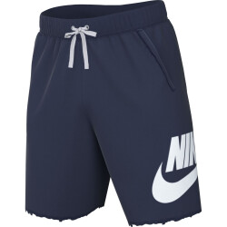 NIKE Club Alumni French Terry Shorts Herren 410 - midnight navy/white/white XXL