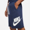 NIKE Club Alumni French Terry Shorts Herren 410 - midnight navy/white/white XXL