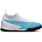 NIKE Jr. Phantom GX Academy Dynamic Fit TF Multinocken-Fußballschuhe Kinder 446 - baltic blue/pink blast-white-laser blue 36.5