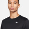 NIKE Dri-FIT Legend langarm Fitnessshirt Herren 010 - black/matte silver L