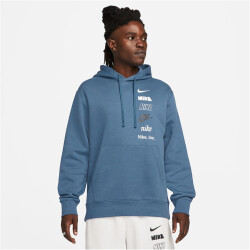 NIKE Club Fleece-Hoodie Herren 491 - diffused blue L