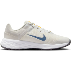 NIKE Revolution 6 Laufschuhe Kinder 100 - summit white/diffused blue-light bone 38.5