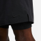 NIKE Dri-FIT Unlimited 7" 2in1 Shorts Herren 010 - black/black/black/black S