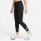 NIKE Fast Mid-Rise 7/8 Laufleggings mit Taschen Damen 010 - black/reflective silv XS