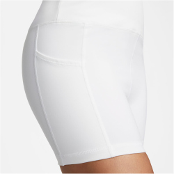 NIKE Dri-FIT Club High-Rise 4" Shorts Damen 100 - white/white XL