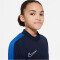 NIKE Academy 23 Dri-FIT langarm Fußball Trainingsshirt Kinder 451 - obsidian/royal blue/white S (128-137 cm)