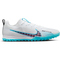 NIKE Mercurial Zoom Vapor 15 Pro TF Turf Multinocken-Fußballschuhe Herren 146 - white/baltic blue-pink blast 47.5
