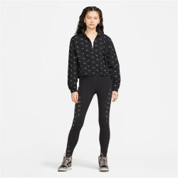 NIKE Air High-Waist lange Leggings Damen 010 - black/white S
