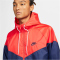 NIKE Sportswear Windrunner Kapuzenjacke Herren 410 - midnight navy/lt crimson/midnight navy S