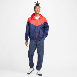 NIKE Sportswear Windrunner Kapuzenjacke Herren 410 - midnight navy/lt crimson/midnight navy XL